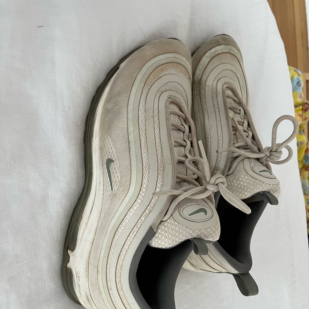 Nike Air Max 97 Cream + Olive Sneakers